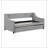 Upholstered Daybed with Trundle,Sturdy Wood Bedframe w/ Bedframe Tufted Button-1617208971-1617208968
