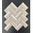Glass Herringbone / Chevron Mosaic Tile-50869216