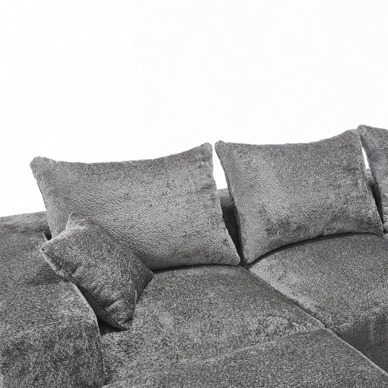 Stylish Fabric, Excellent Touch, L-Shaped Design, Intimate Comfort, Large Seated Depth, Free Stretch, Random Combination, Flexible, Full Compression, No Installation