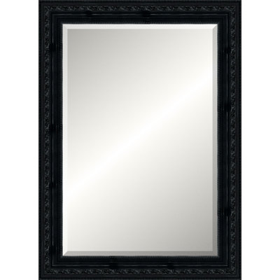 Glossy Black Gallery Mirror