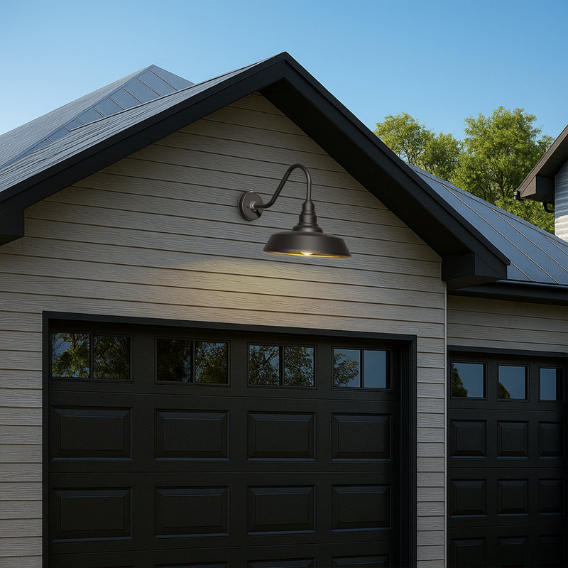 Outdoor Barn Light, 22" H x 24" W x 33" D