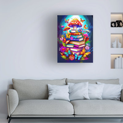 Dean Russo- Evolution Collection Books Canvas Art