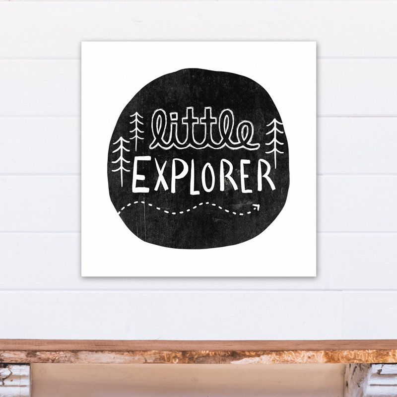 Art sur toile little explorer Manawa, H 24 po x l 24 po x P 1,25 po, Toile tendue