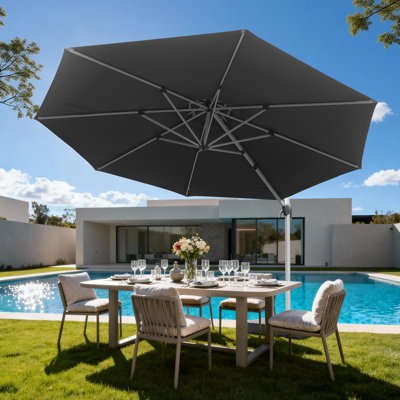 13 FT Round Cantilever Umbrella