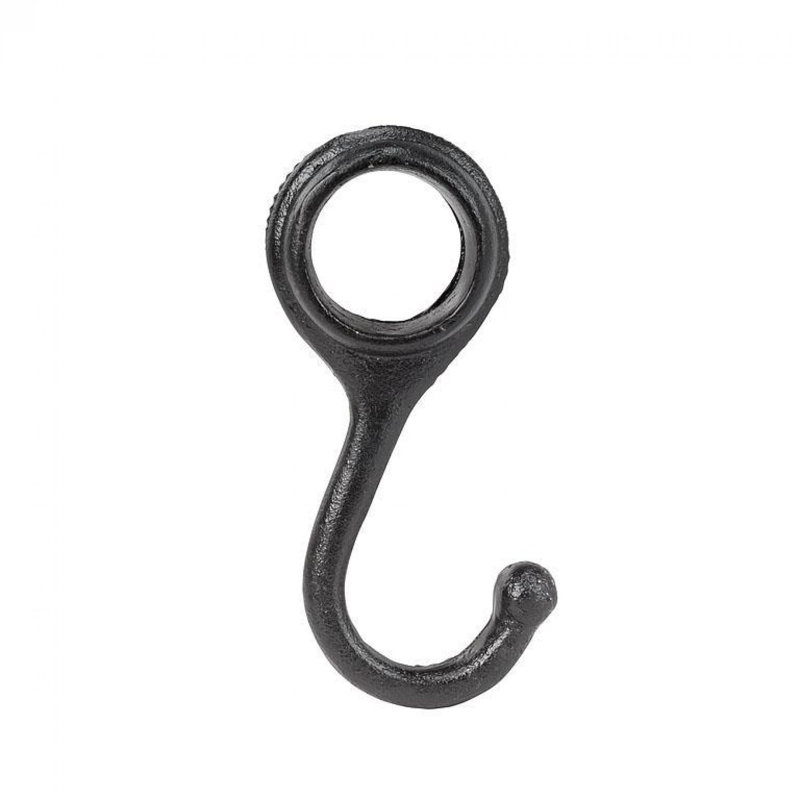 Crochet à goujon en fonte noire