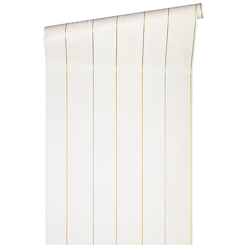 Versace Rocky Coast Valor Unpasted Vinyl Wallpaper, White