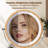 Lighted Makeup Mirror, Rechargeable 8" Bamboo Vanity Mirror, 1X/10X Magnifying Vanity Mirror With 3 Colours Dimmable Lightning, 360° Rotation Double Sided Cosmetic Light Up Mirror