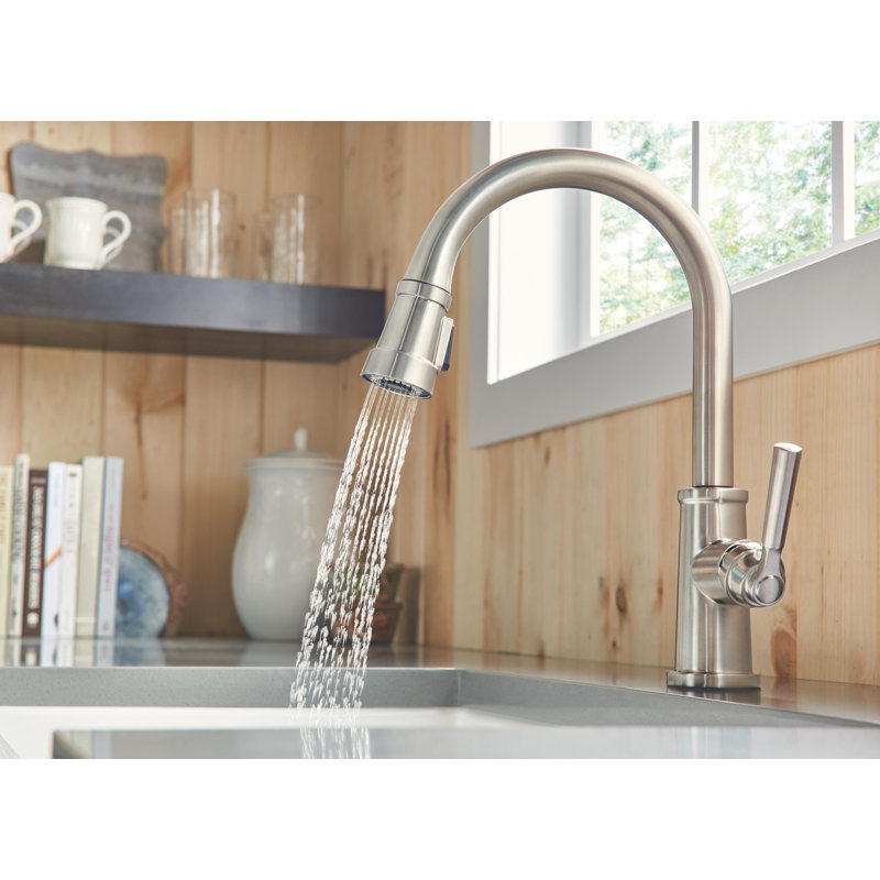 Peerless Faucets Westchester Kitchen Faucet, Brushed Nickel
