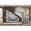 Panneau mural 3D imitation bois de polystyrène brun noyer 9,8 po x 106,3 po Falkirk Uffcott IV (paquet de 3)-121799624