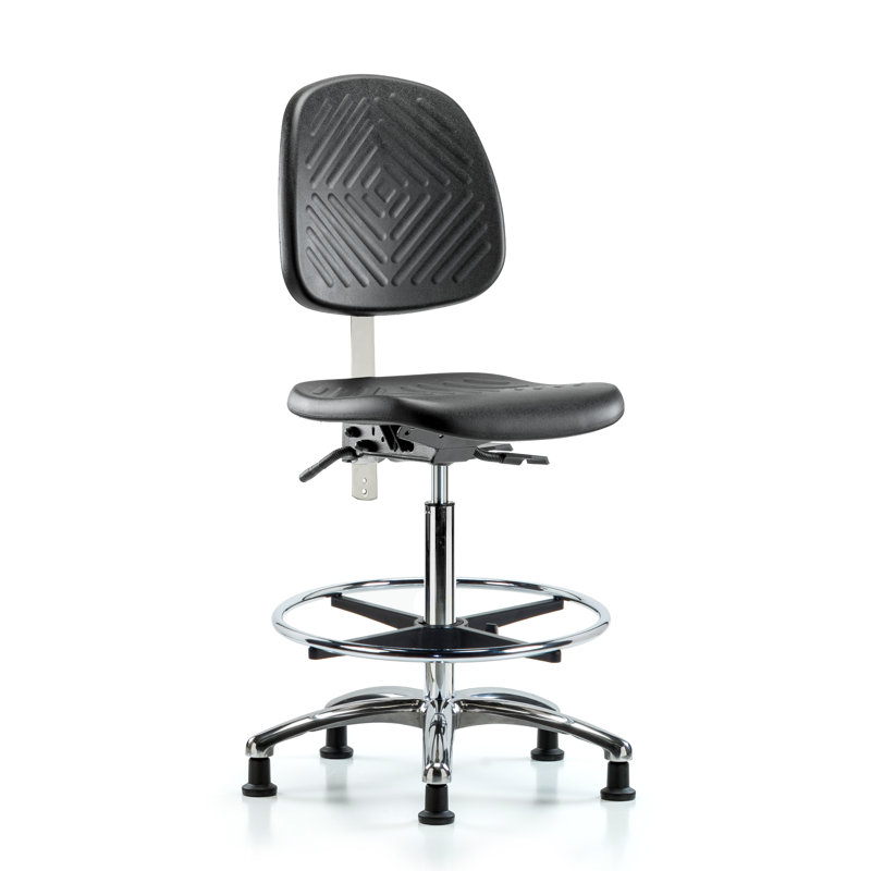 Candace Drafting Chair, Glides, Not Included, No