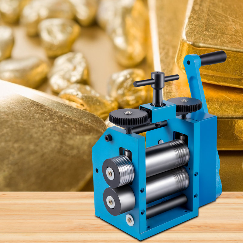Moulin à bijoux 3 po / 76 mm Rolling Mills Rolling Mills Machine Gear Ratio 1: 2.5
