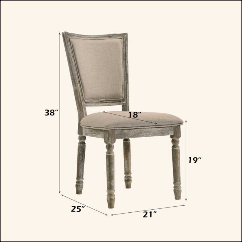 Ensemble de 2 chaises d'appoint Gabri