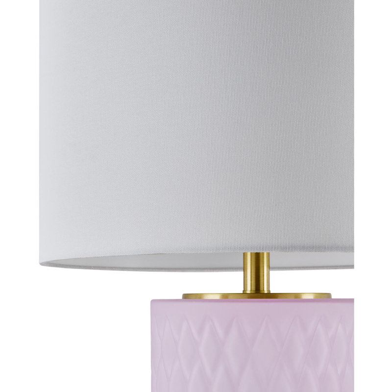 Lampe de table Keidenel, Rose