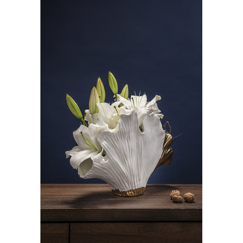 Vase Ginkgo Elegance 45cm