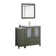 42" Single Bathroom Vanity with Top with Mirror