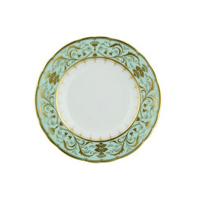 Darley Abbey 6" Bone China Bread and Butter Plate, Blue