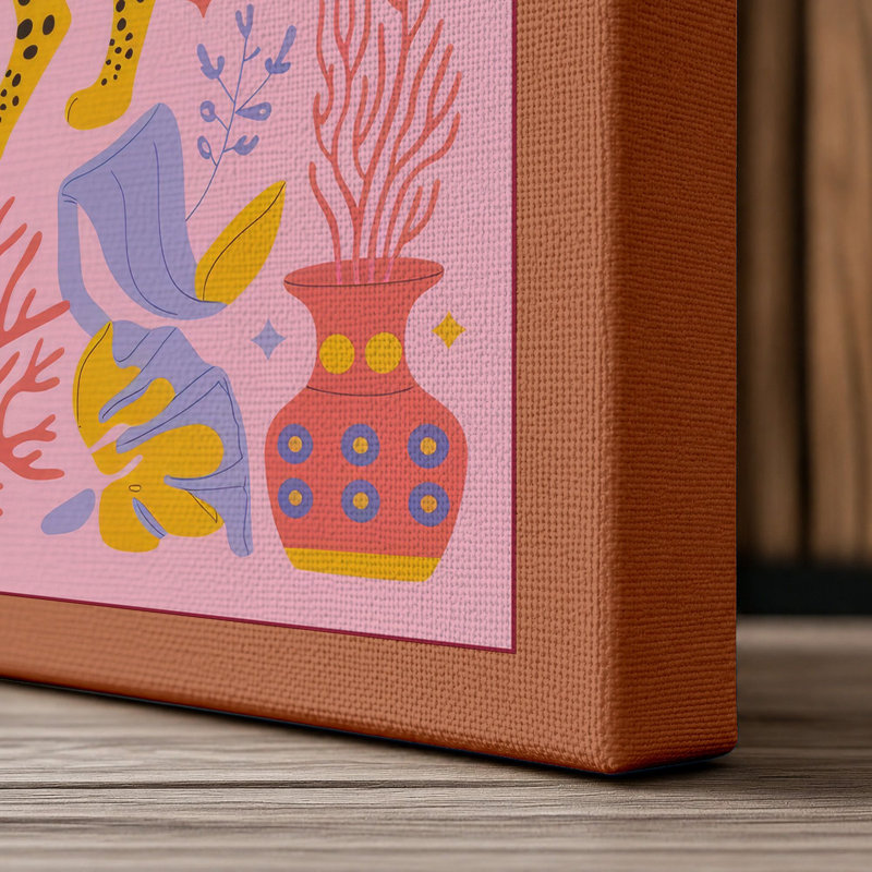Print, 18x12 - 45.7 x 30.5 cm, Terracotta Border