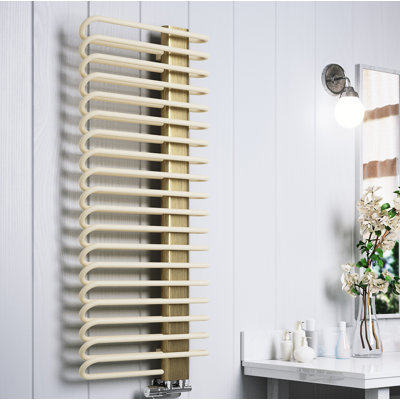 Michelle Heated Towel Rail in Two Tones