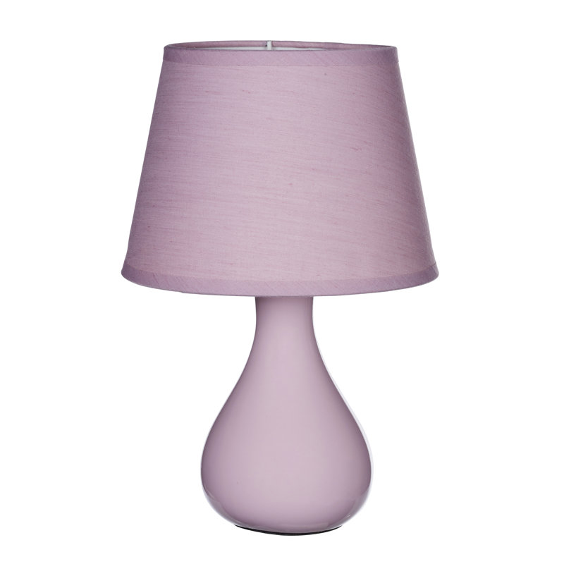 Calliah Ceramic Table Lamp, Pink