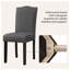 Fabric Upholstered  Parsons Chair-1122722526