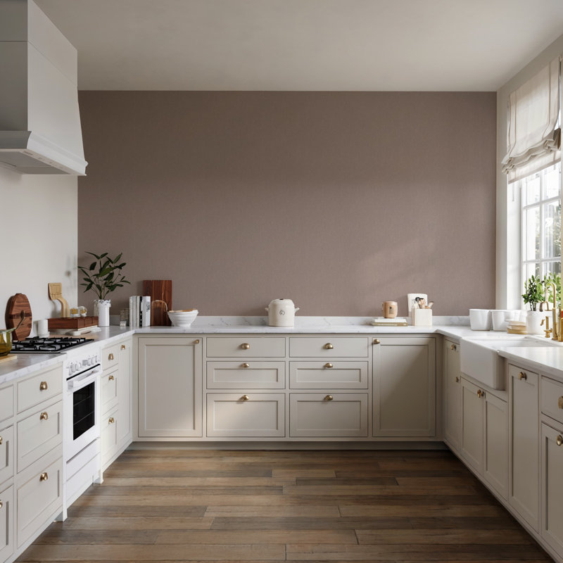 Textured Thread Wallpaper, Taupe