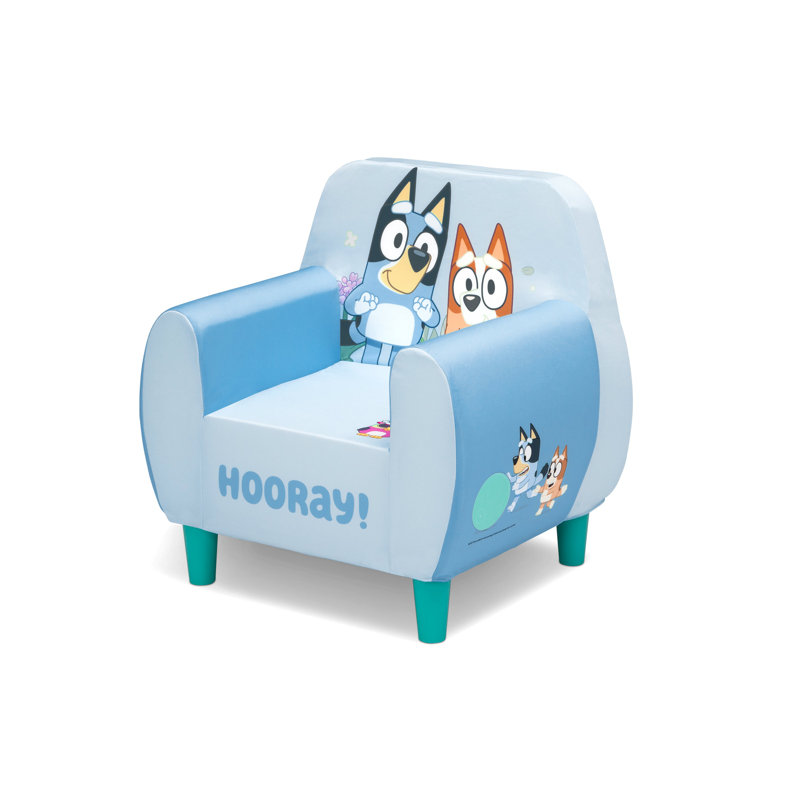 Bluey Foam Chair For Kids Delta Children