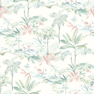 Lagoon Floral Roll