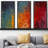 "Matthew Go" par Mark Lawrence - 3 pièces, cadre flottant, impression sur toile-72214797