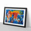 Abstract Art Painting Vol.451 by S.Johnson - Picture Frame Painting Print on MDF-55615799-55615805
