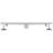 FINE FIXTURES Stainless Steel 42 inch Linear Shower Drain with Hair Trap and Tile Insert & Grate 2-in-1 Design-126533303
