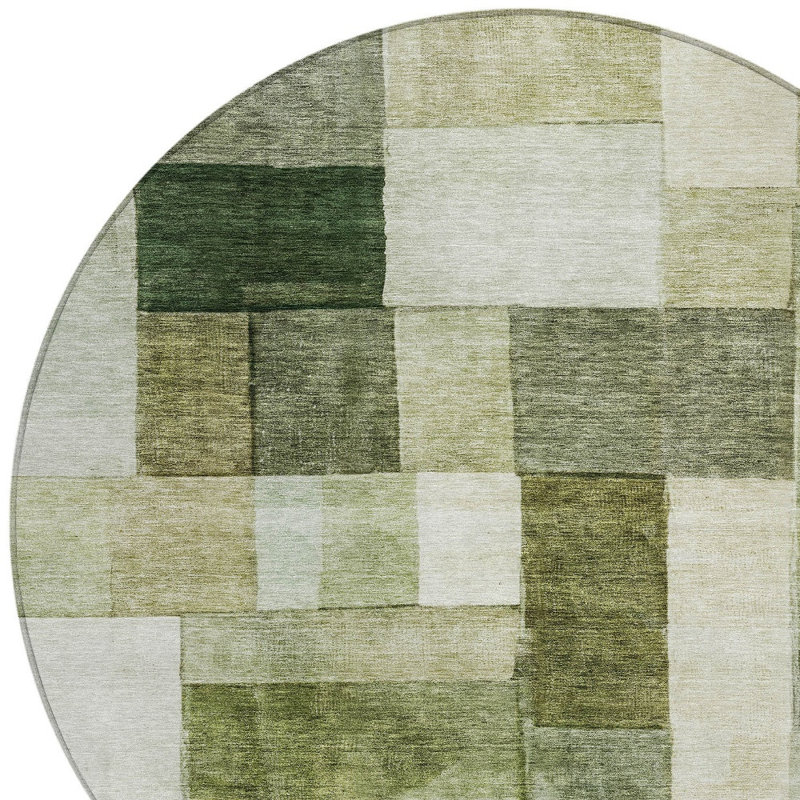 Tapis rond 8 po