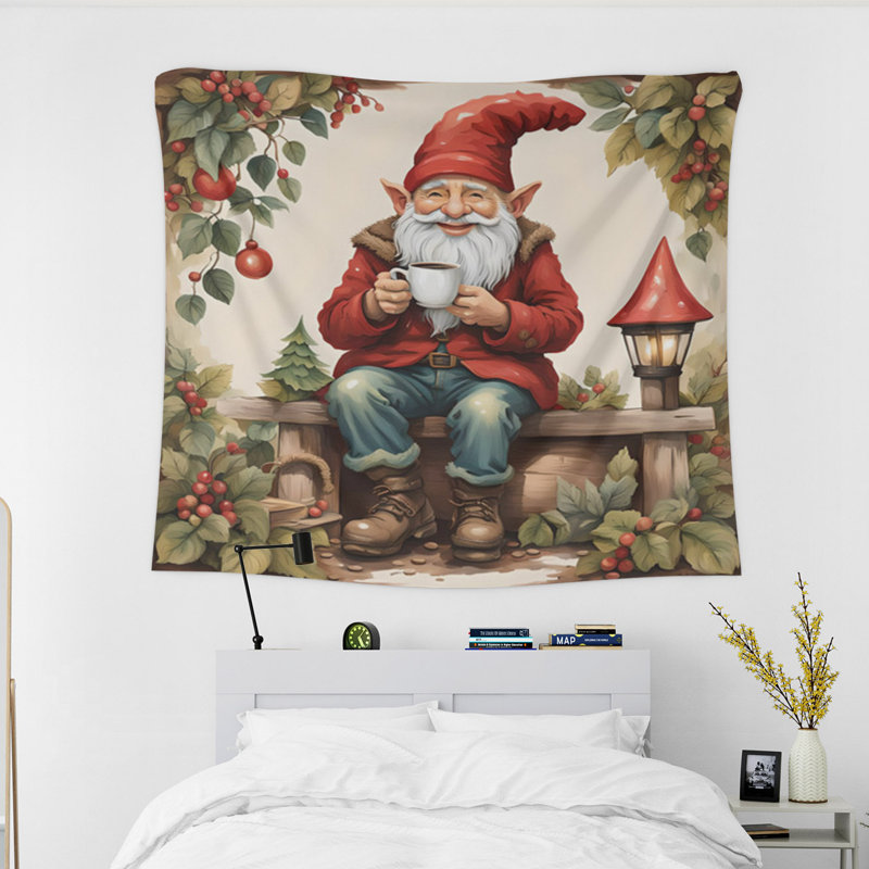 Tapisserie murale, H 88 po x l 104 po x P 1,2 po