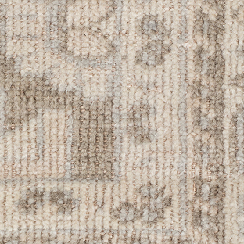 Ainsley Hand-Knotted Gray 2'x3' Rug, Rectangle 8' x 10'