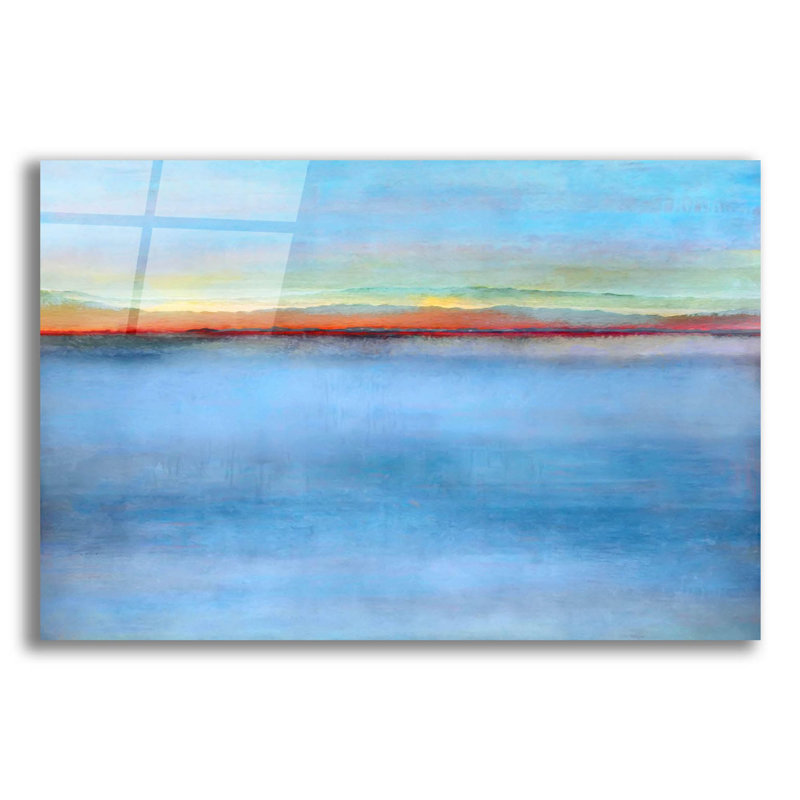 Ivy Bronx 'Light' By Cora Niele, Acrylic Glass Wall Art, 24"X16", H 12 po x l 16 po x P 0,2 po