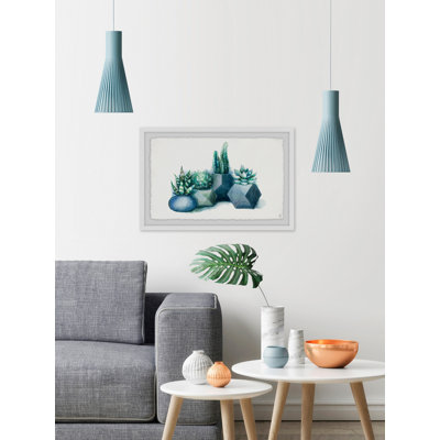 Prism Pots - Single Picture Frame Painting