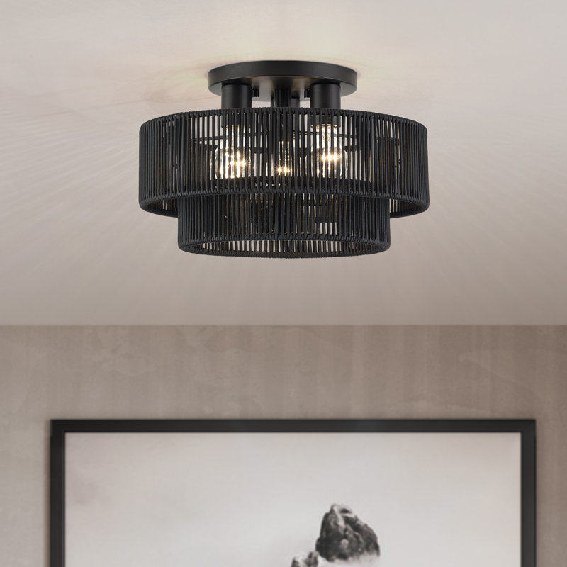 Grand semi-encastré 3 lumières Asllan
