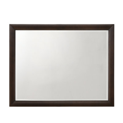 Tablita Dark Merlot Finish Dresser Mirror