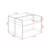 Mickaela Rectangle 2 Person Partition Desk with Cable Management