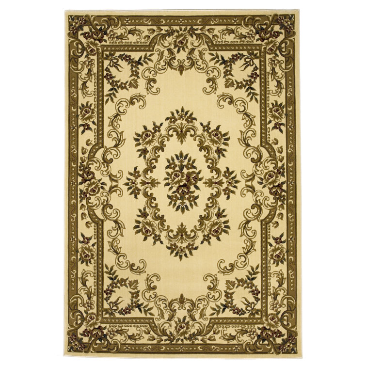 Corinthian Ivory Aubusson Area Rug