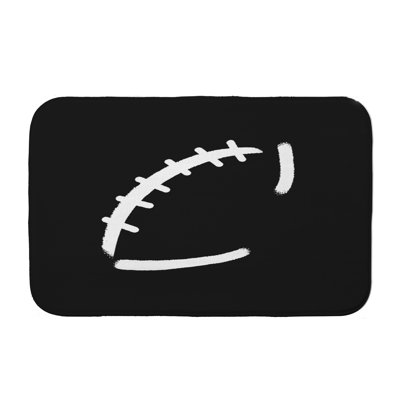 Tapis pour salle de bain Leiva football