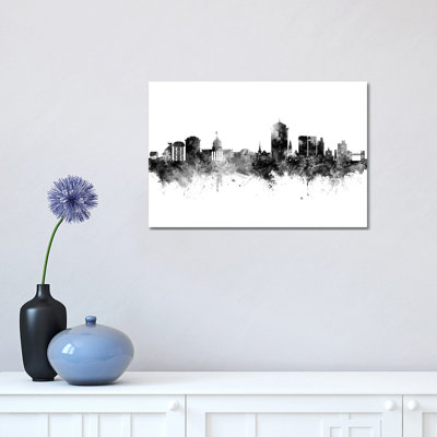 Montgomery Alabama Skyline by Michael Tompsett - 1 Piece Wall Art on Canvas
