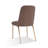 Pepperidge 19.5'' H Faux Leather Upholstered Metal Side Chair