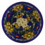 Polish Pottery 5 Inch Stoneware Bowl - Pansy Circle