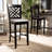 Upholstered Counter Stool with Solid Wood Frame-988669476-988669477-988669914