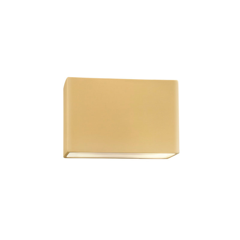 Ambiance Collection™ LED Outdoor Flush Mount, Antique Gold, 6" H x 10" W x 4" D, No