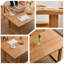 Table de salle à manger moderne Modern Burlywood-77266922