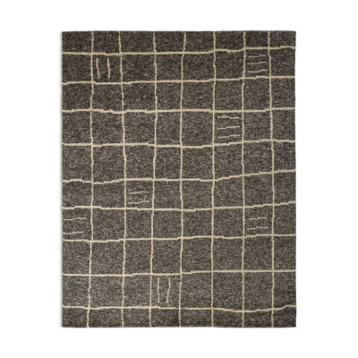 Sumlin Hand Knotted Geometric Area Rug