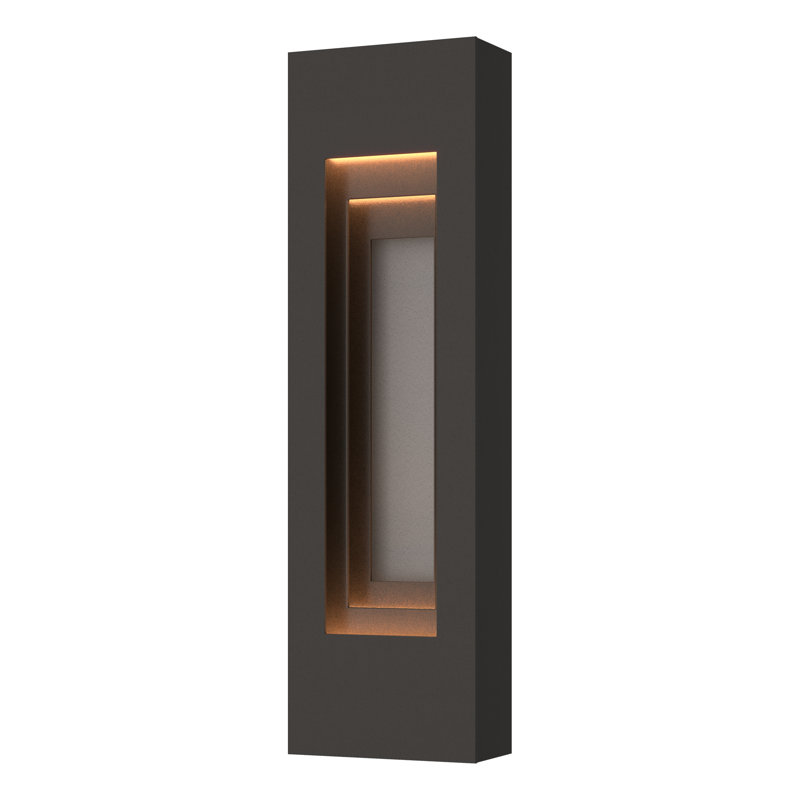 Procession Arch Outdoor Sconce, 27.5" H x 8" W x 3.9" D, Coastal Burnished Steel, Oil Rubbed Bronze