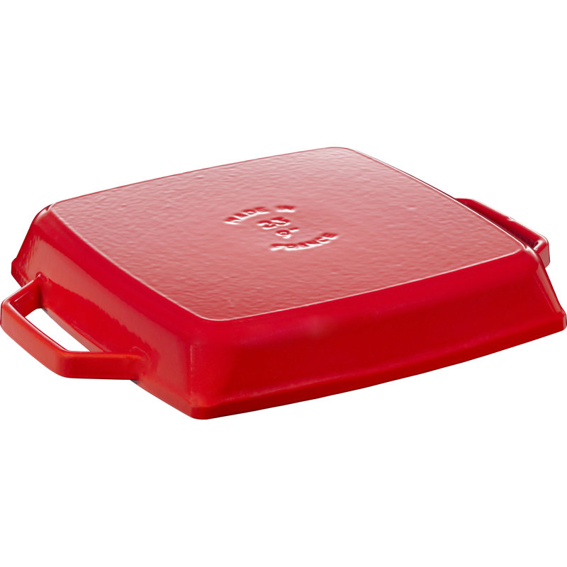 STAUB Grill Pan, 23 x 23cm, Cherry