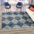 Serenity Shag Geometric Indoor Rug-1142282626